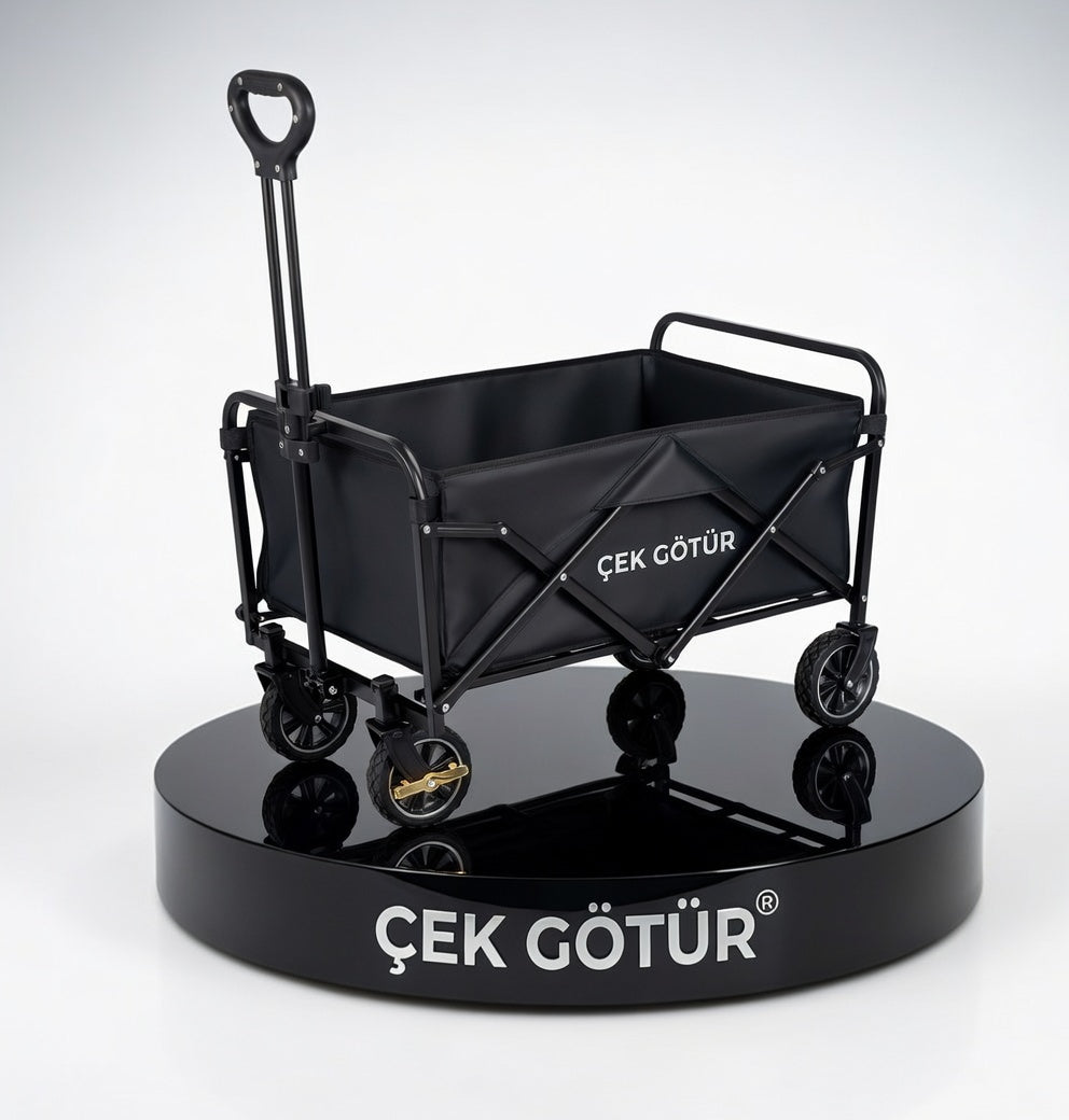Çek-Götür Pro | Katlanabilir Çok Amaçlı Taşıma Arabası